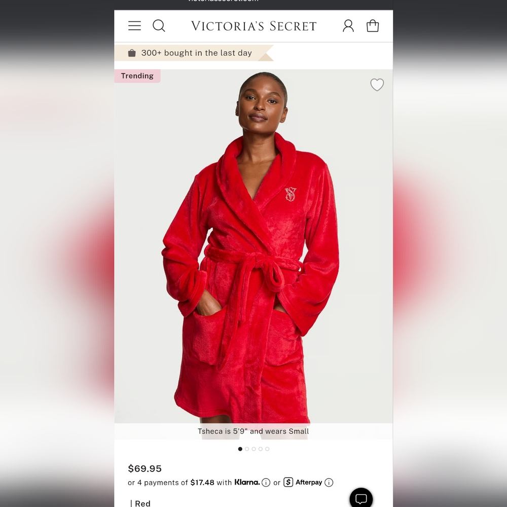 Victoria's Secret Cozy Plush Robe